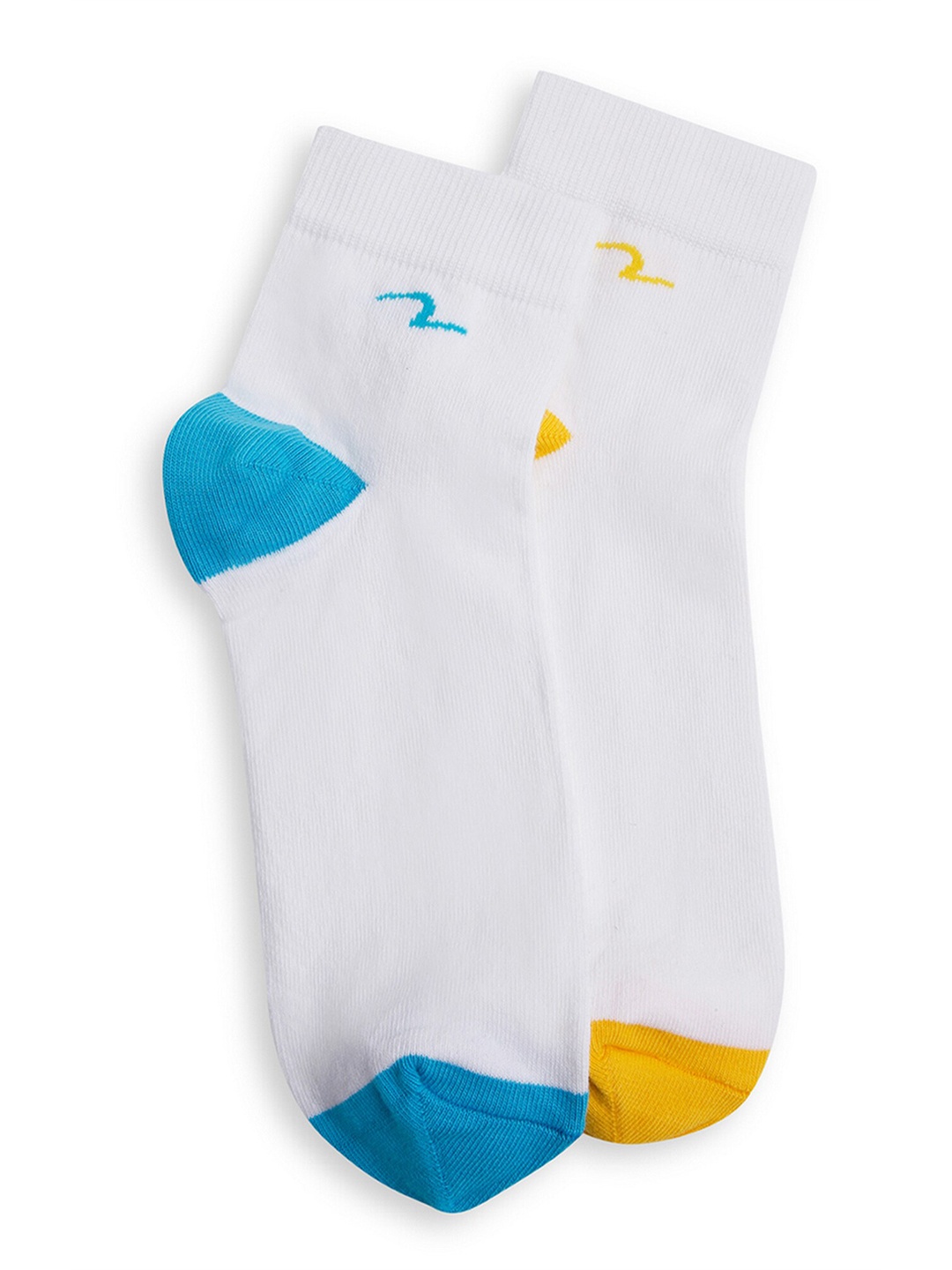 

SPYKAR Men's Pack Of 2 Assorted Ankle-Length Socks
