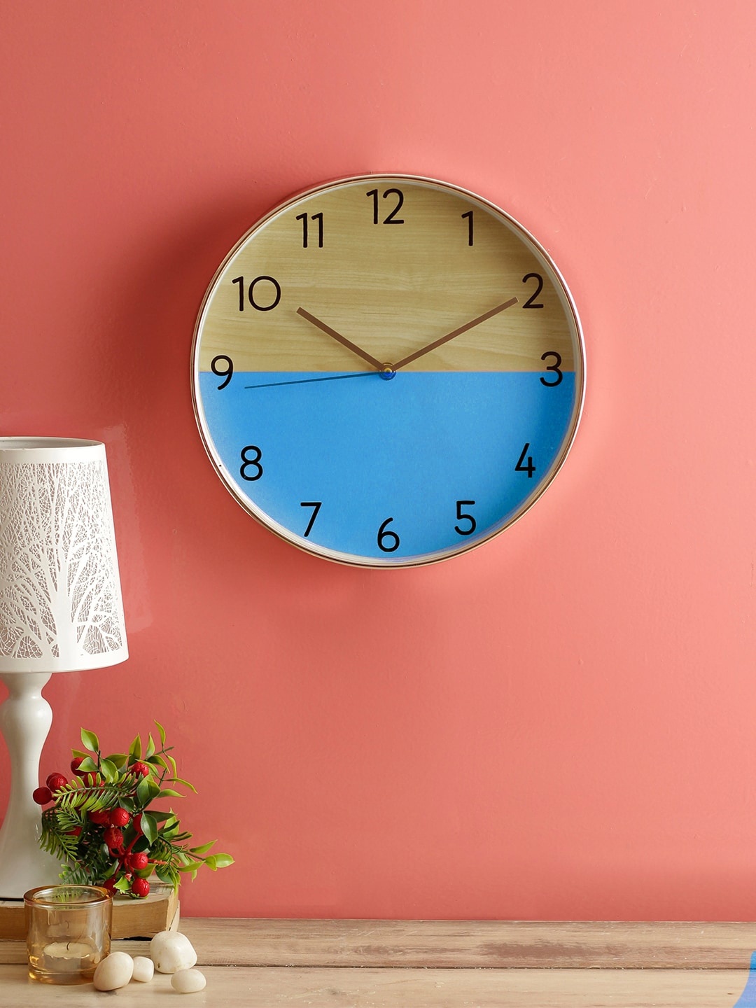 

House Of Accessories Unisex Blue Clocks