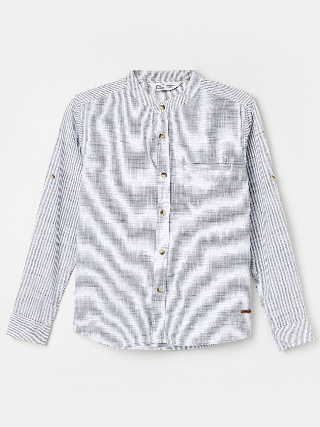 

Fame Forever by Lifestyle Boys Navy Blue Casual Shirt