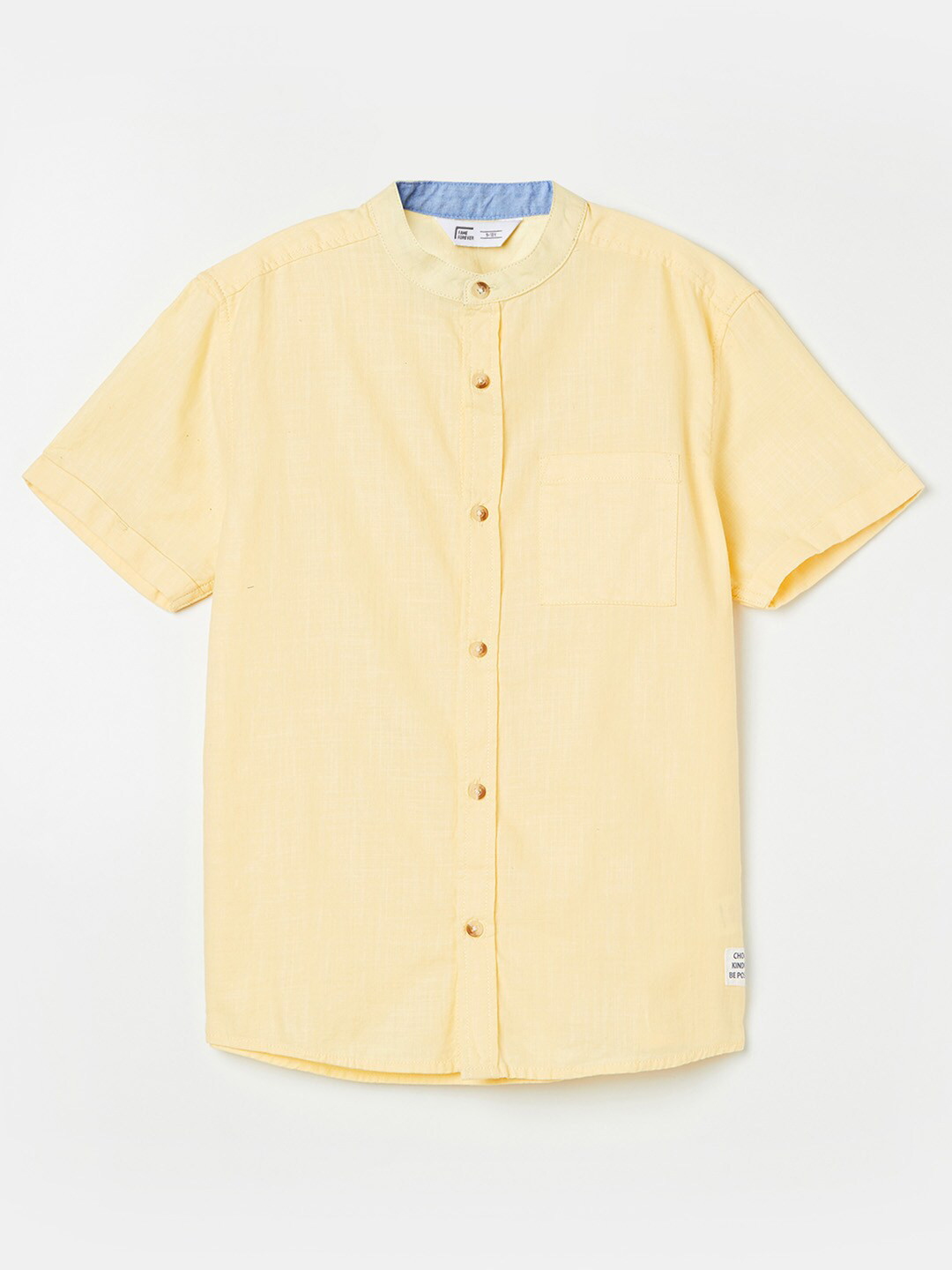 

Fame Forever by Lifestyle Boys Yellow Casual Shirt
