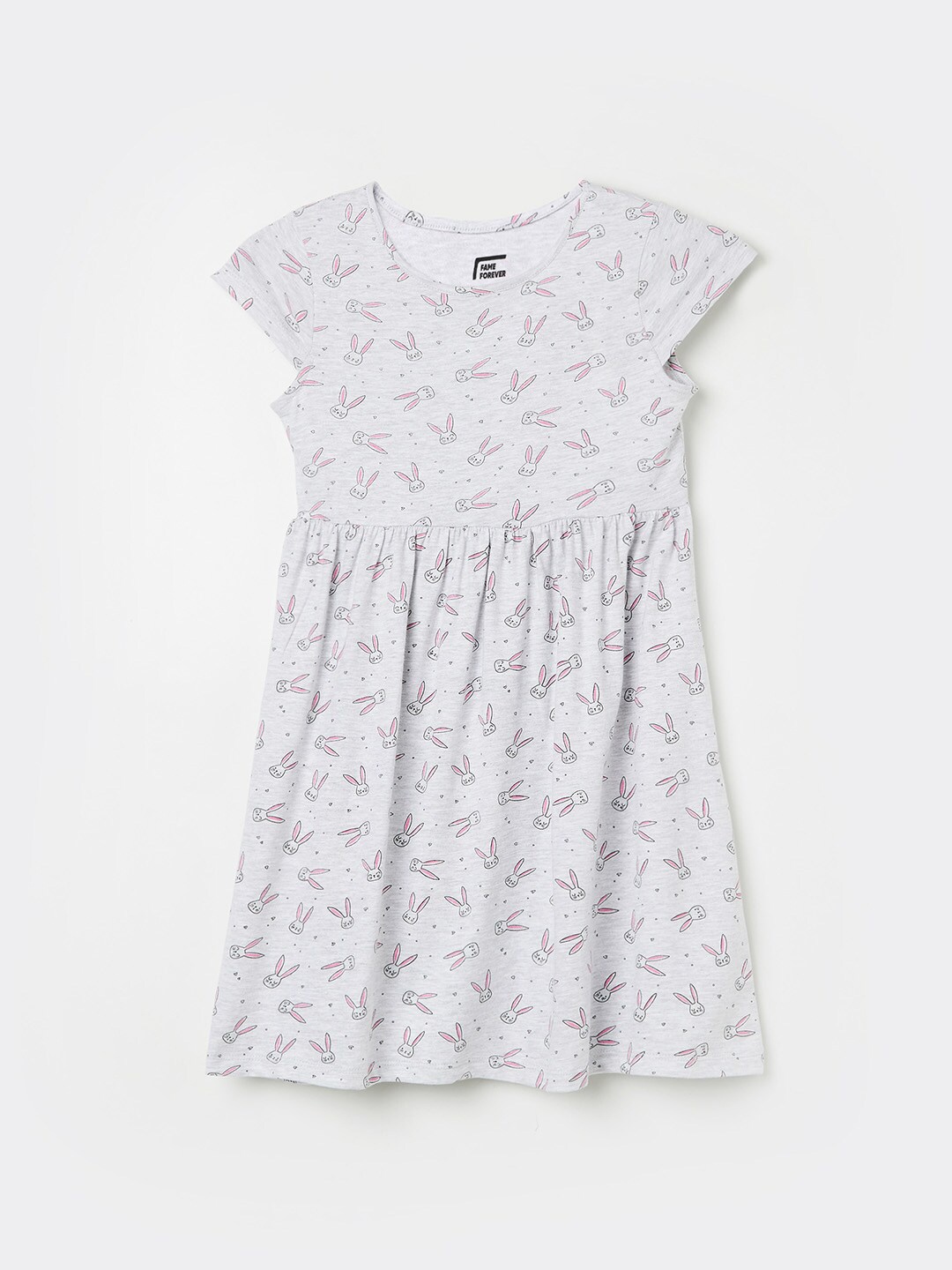 

Fame Forever by Lifestyle White Floral A-Line Dress