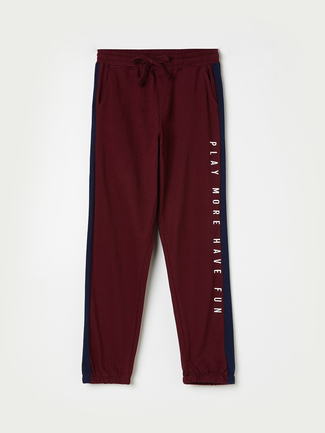 

Fame Forever by Lifestyle Boys Red Solid Cotton Track Pants