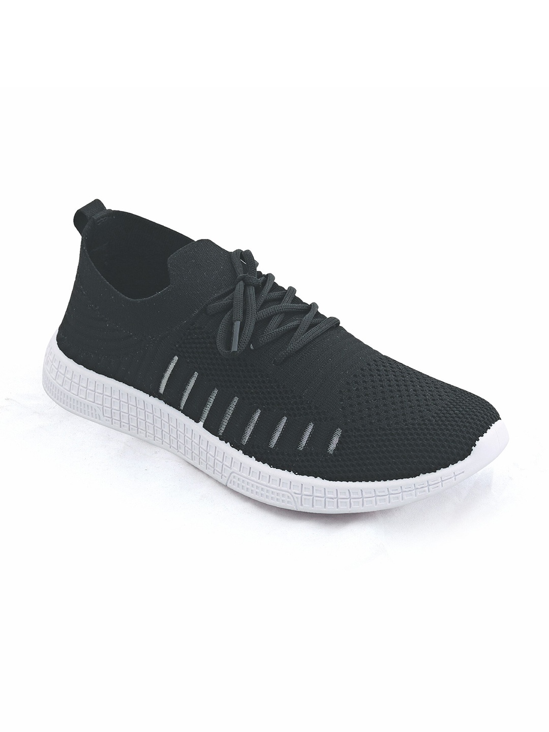 

Champs Men Black Running Non-Marking Shoes