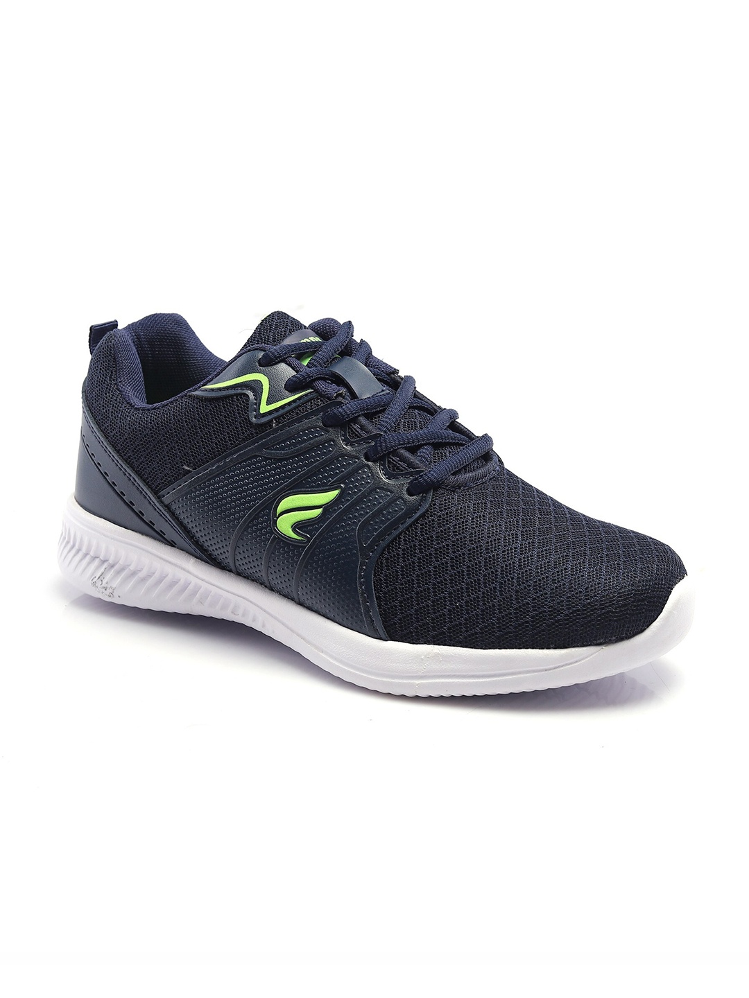 

Champs Men Navy Blue Mesh Running Non-Marking Shoes