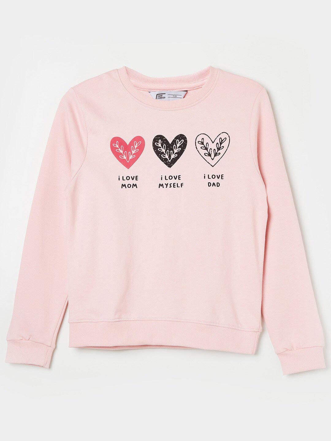 

Fame Forever by Lifestyle Girls Pink Printed Sweatshirt