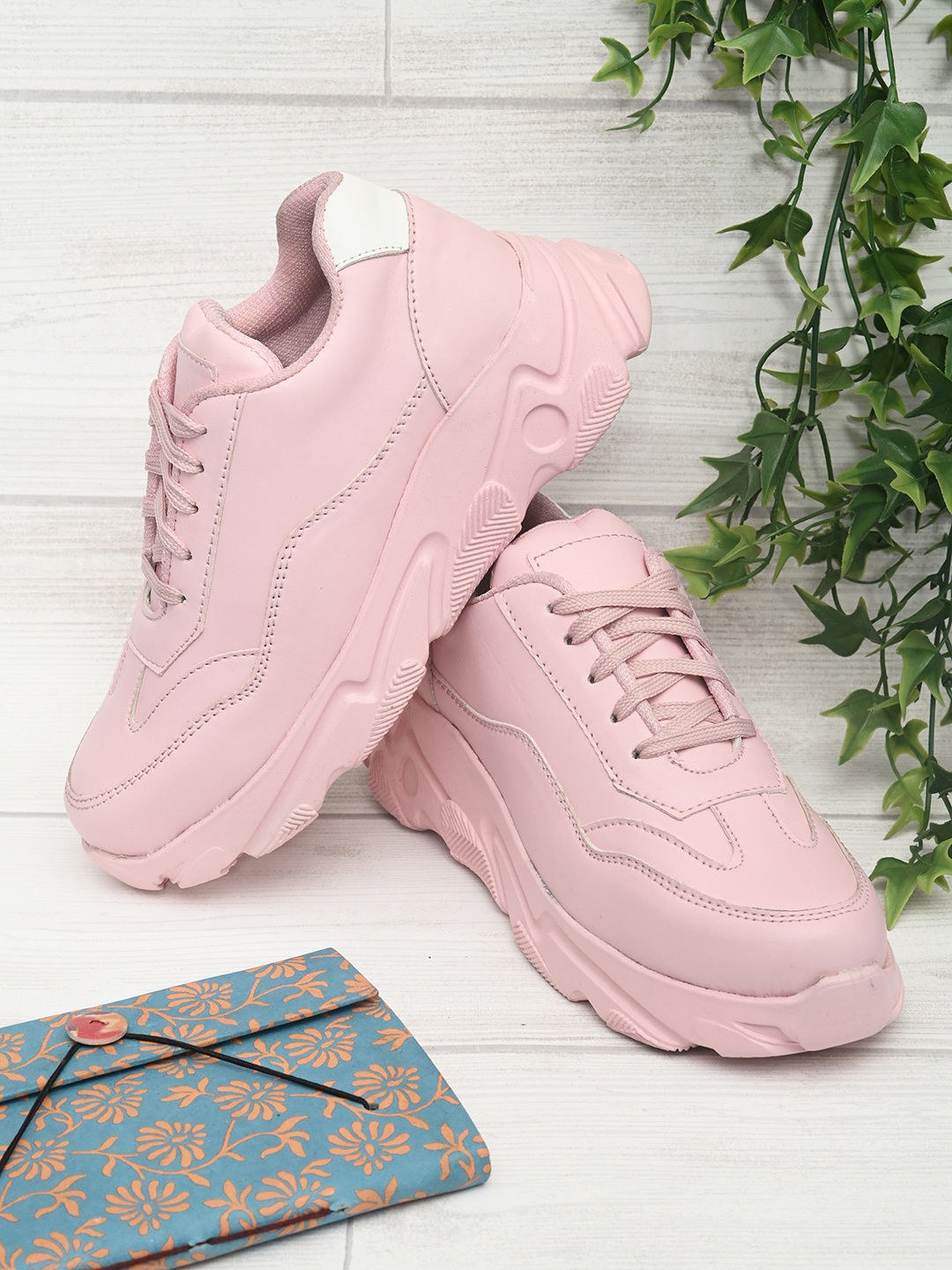 

HERE&NOW Women Pink Sneakers