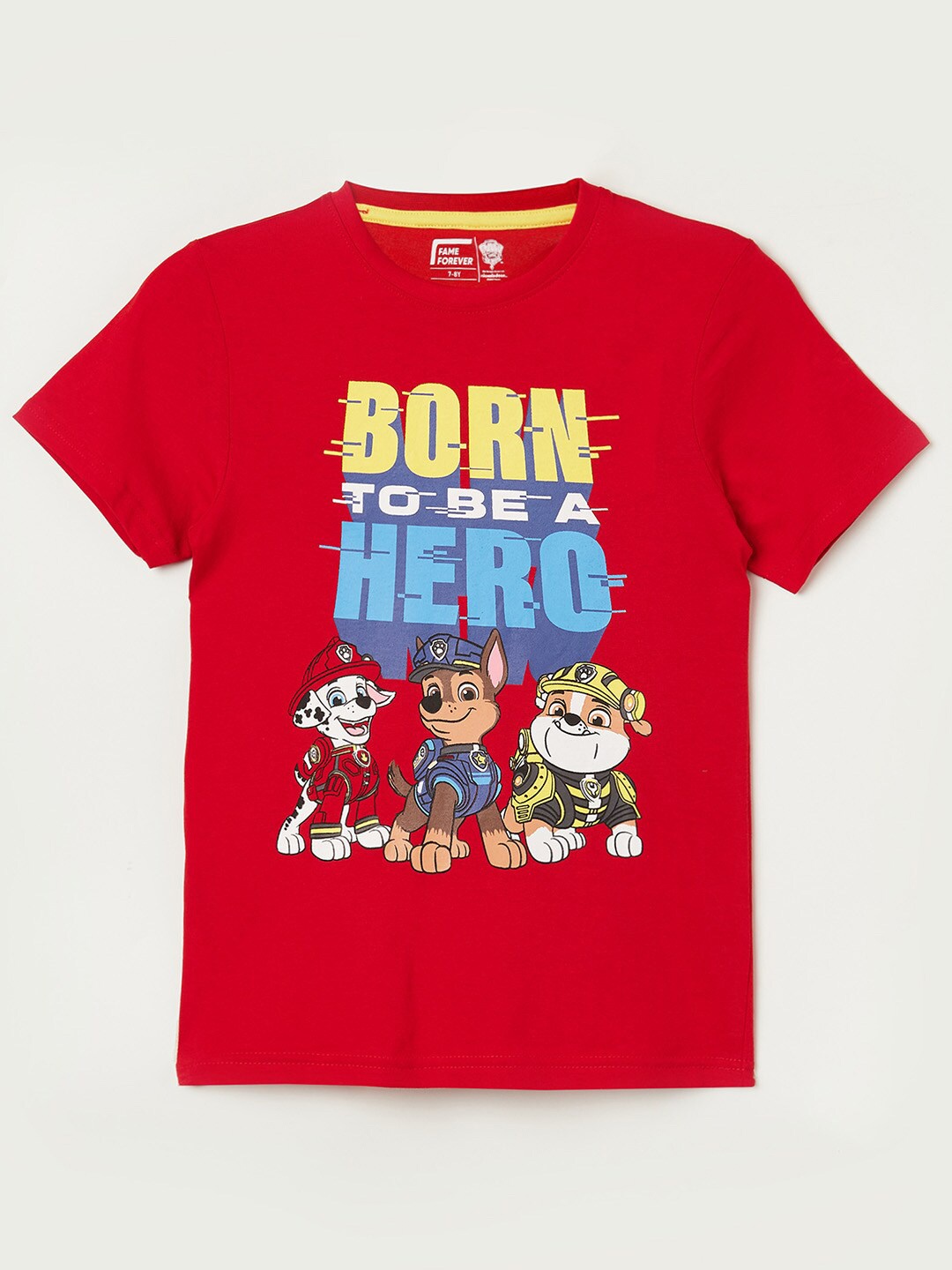 

Fame Forever by Lifestyle Boys Red Printed T-shirt