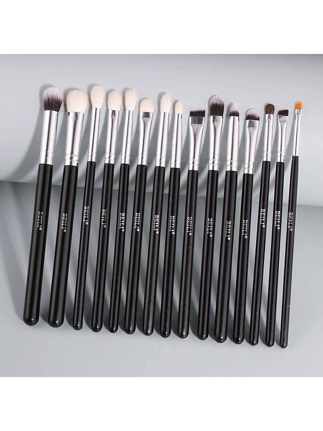 

BEILI Women Set Of 15 Eyeshadow Brushes Set, Black