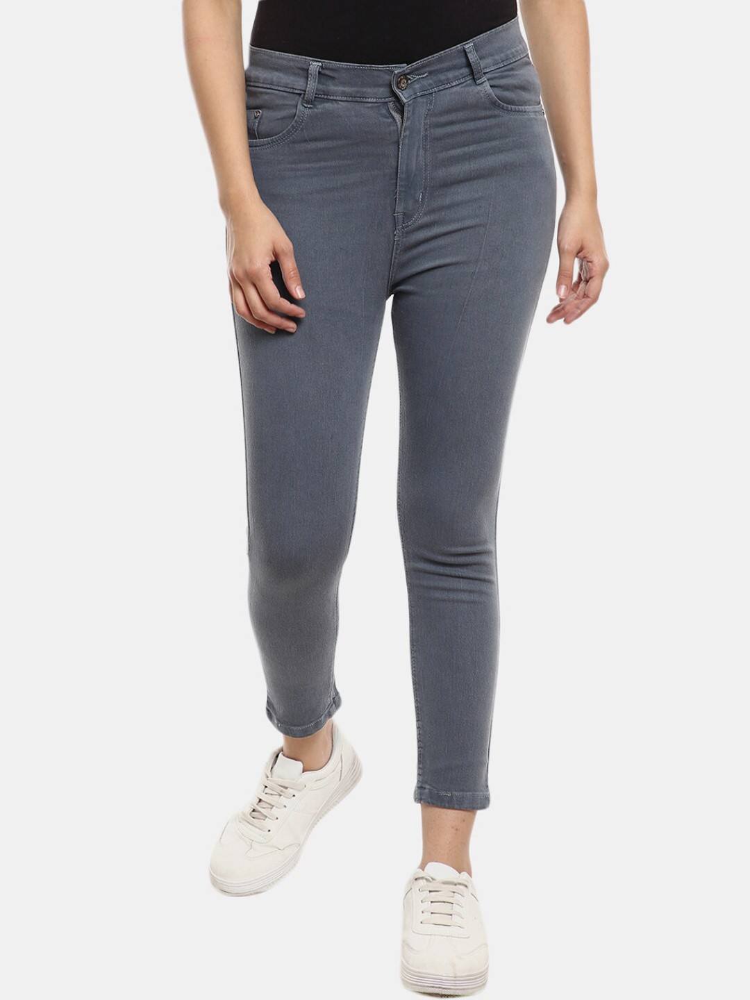 

V-Mart Women Grey Classic High Waist Jeans