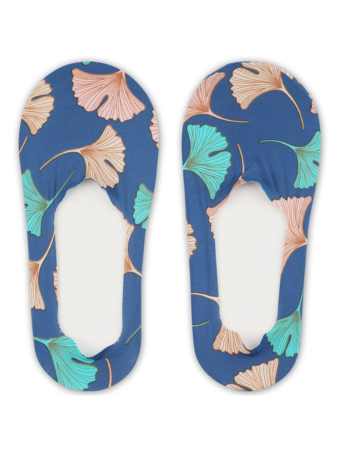 

TOFFCRAFT Men Blue Printed Shoe Liners