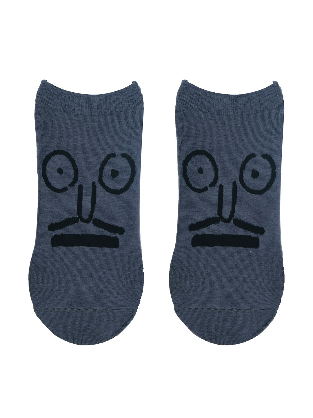 

TOFFCRAFT Grey Patterned Cotton Shoe Liners