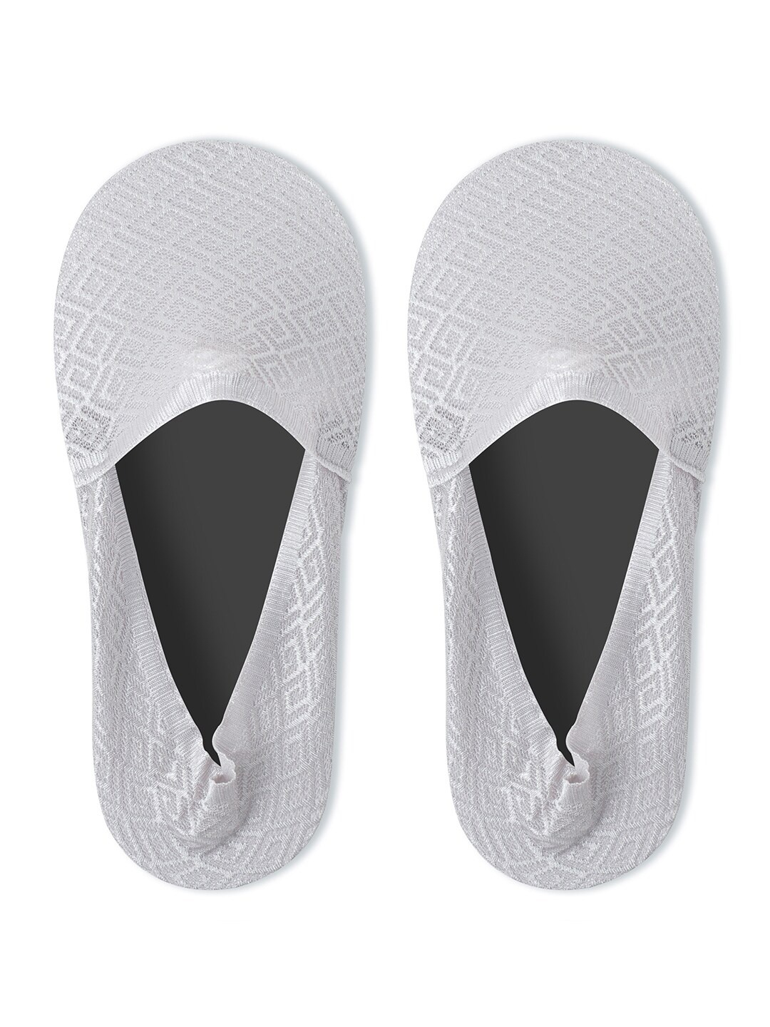 

TOFFCRAFT Men Grey Solid Shoe-Liners