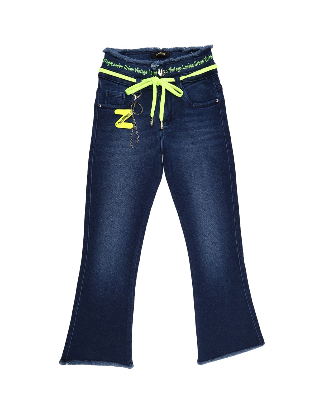 

V-Mart Girls Blue Classic Light Fade Jeans