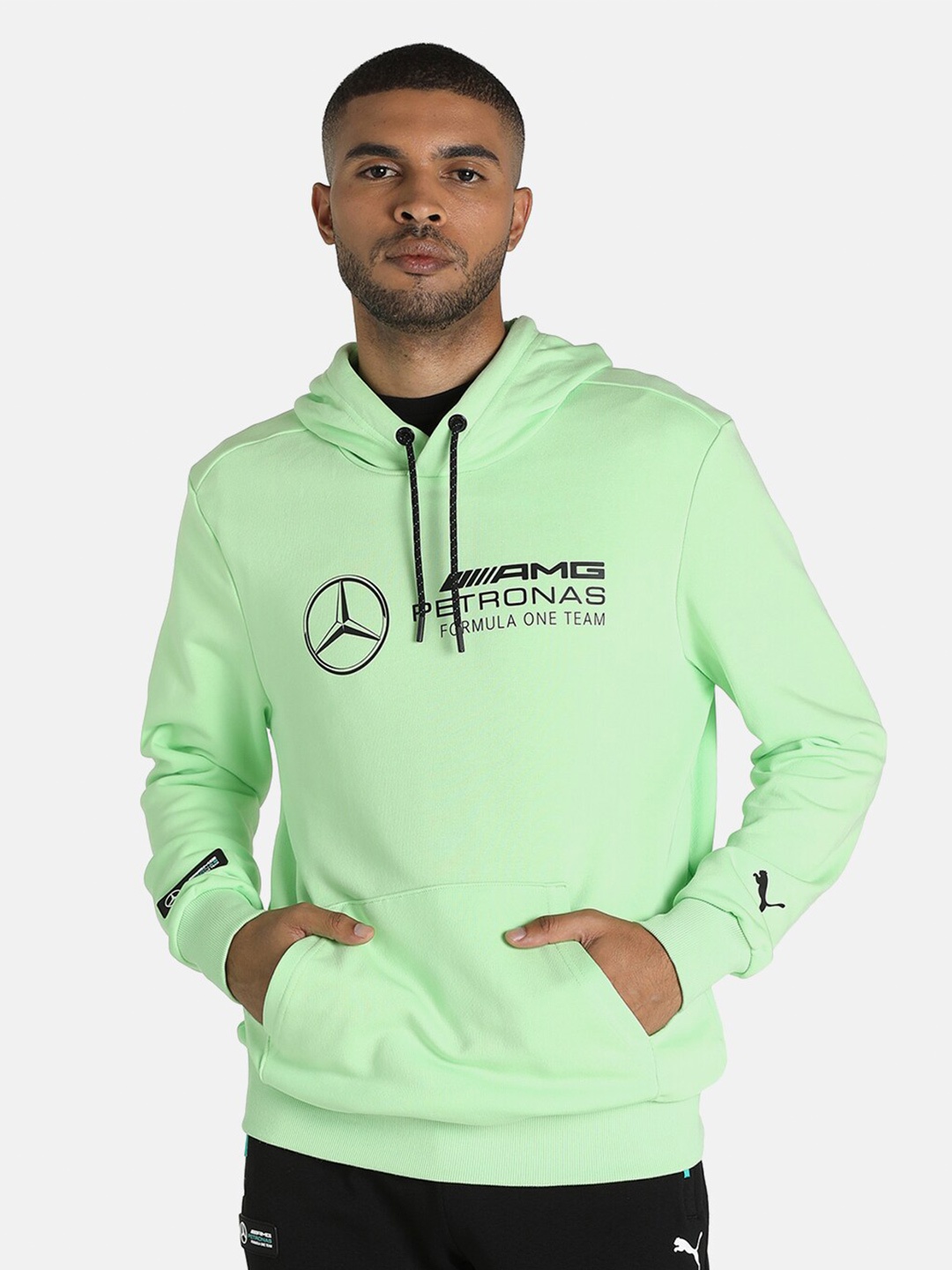 

PUMA Motorsport Men Regular Fit Core Up Multi Pouch Sweatshirt, Green