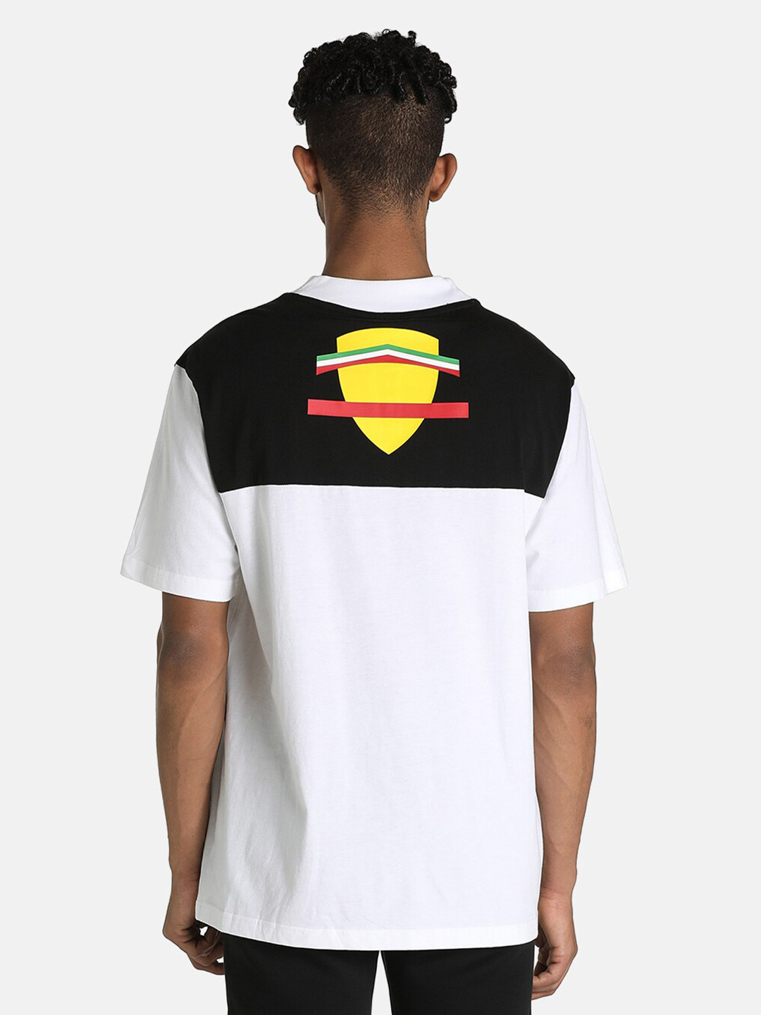 

PUMA Motorsport Men White Ferrari Race Assembly Grph T Shirt