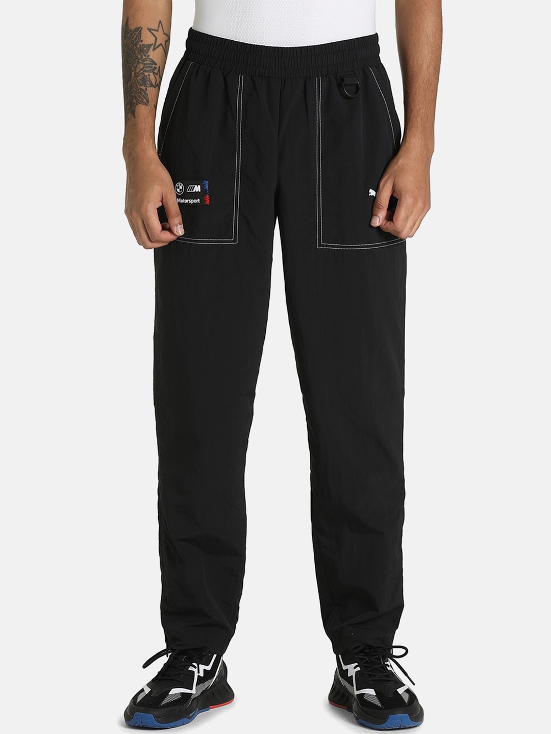 

PUMA Motorsport Men Regular Fit BMW Statement Motorsports Track Pants, Black