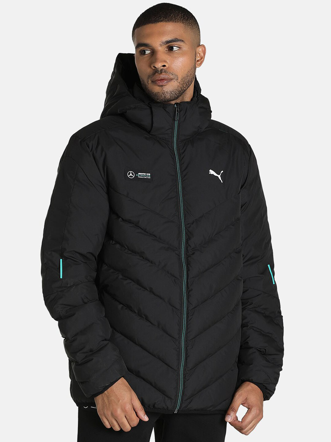 

PUMA Men MAPF1 MT7 EcoLite Down Motorsport Regular Fit Jacket, Black