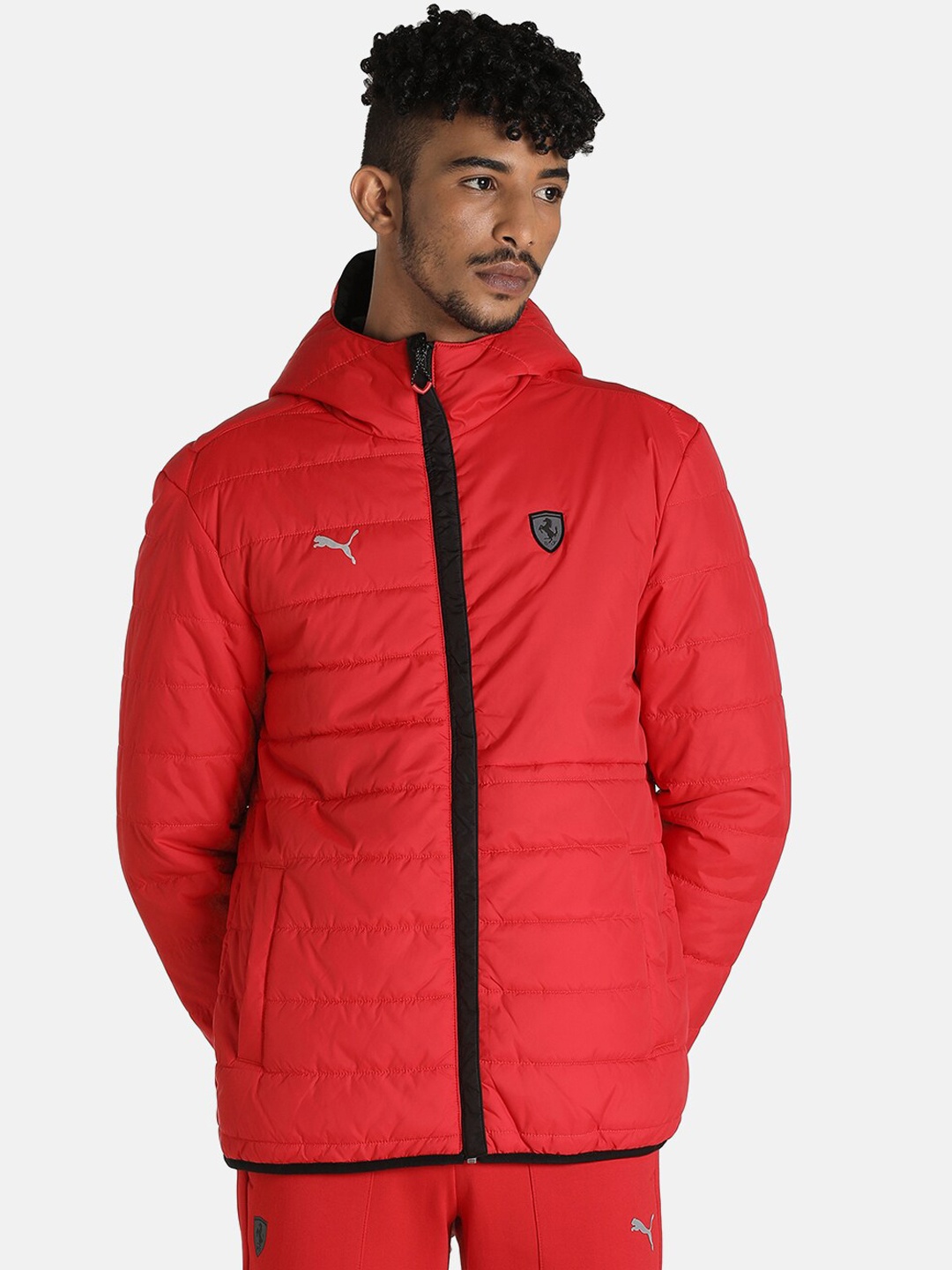 

PUMA Motorsport Men Ferrari Style Reversible Jacket, Red