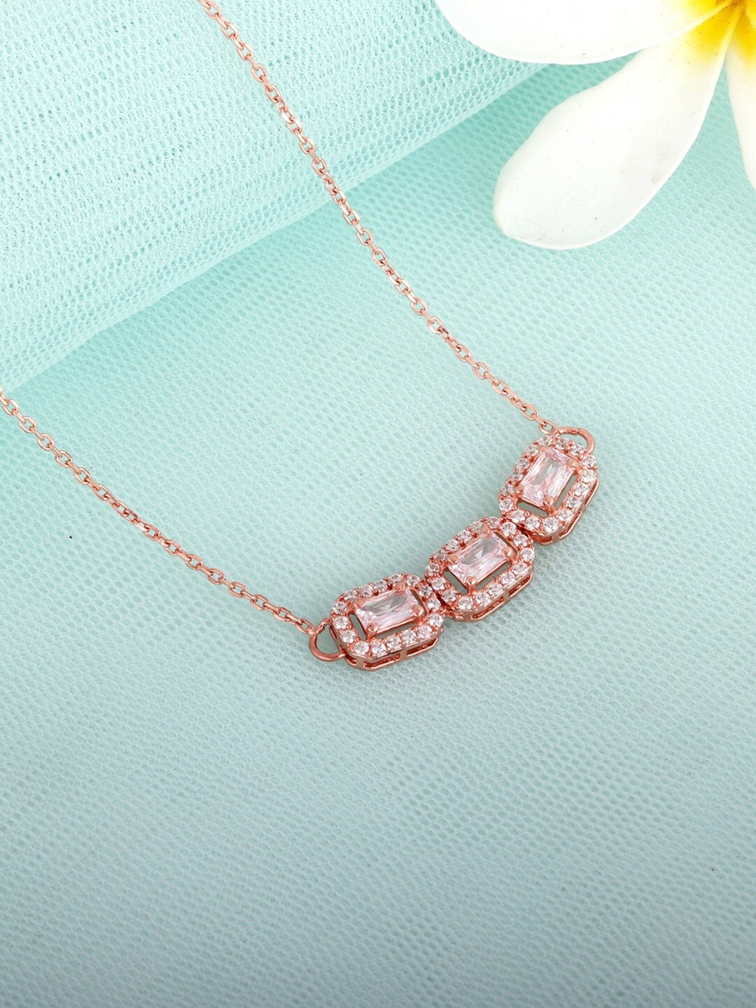 

GIVA Rose Gold-Plated Sterling Silver Necklace