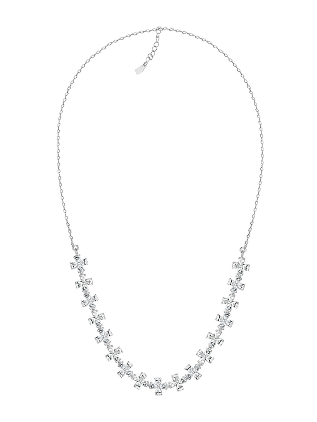 

GIVA Rhodium-Plated Silver Toned 925 Sterling Silver Cubic Zirconia Studded Jewellery Set