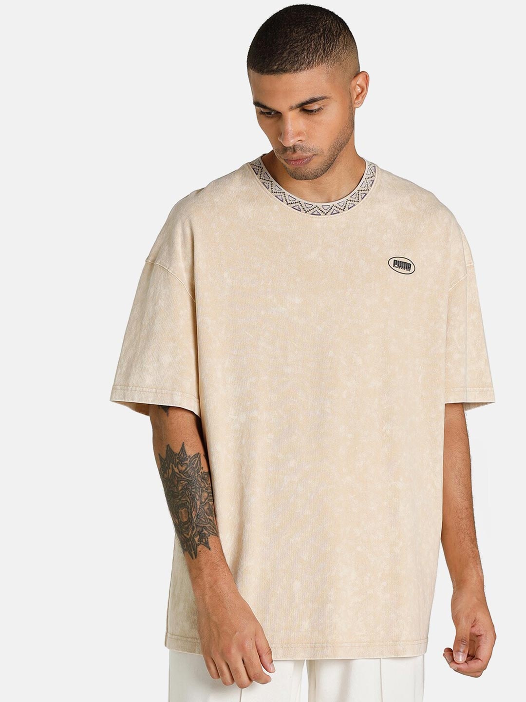 

Puma Men Beige PUMA x P.A.M. AOP T-Shirt