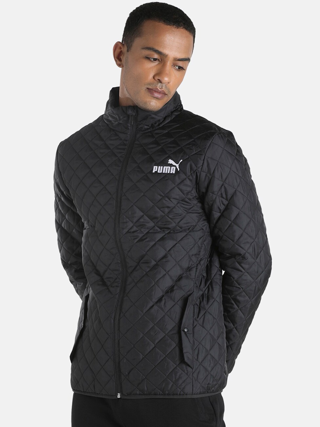 

Puma Men Black Lightweight Padded Jacket