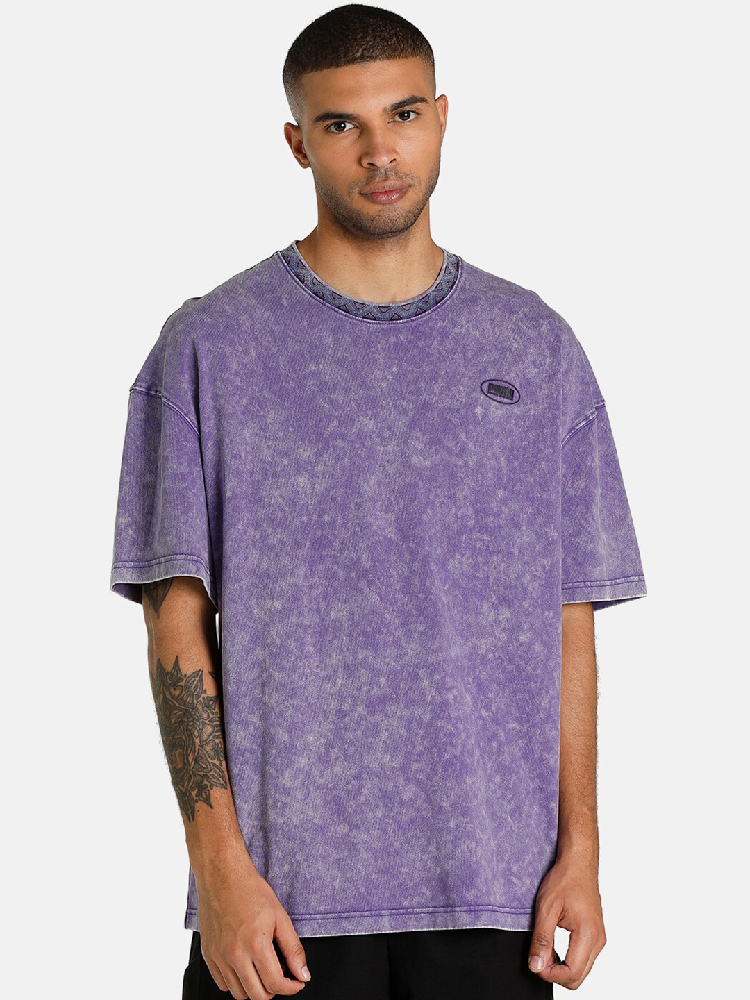 

PUMA x P.A.M. Men Purple AOP Slim Fit T-shirt