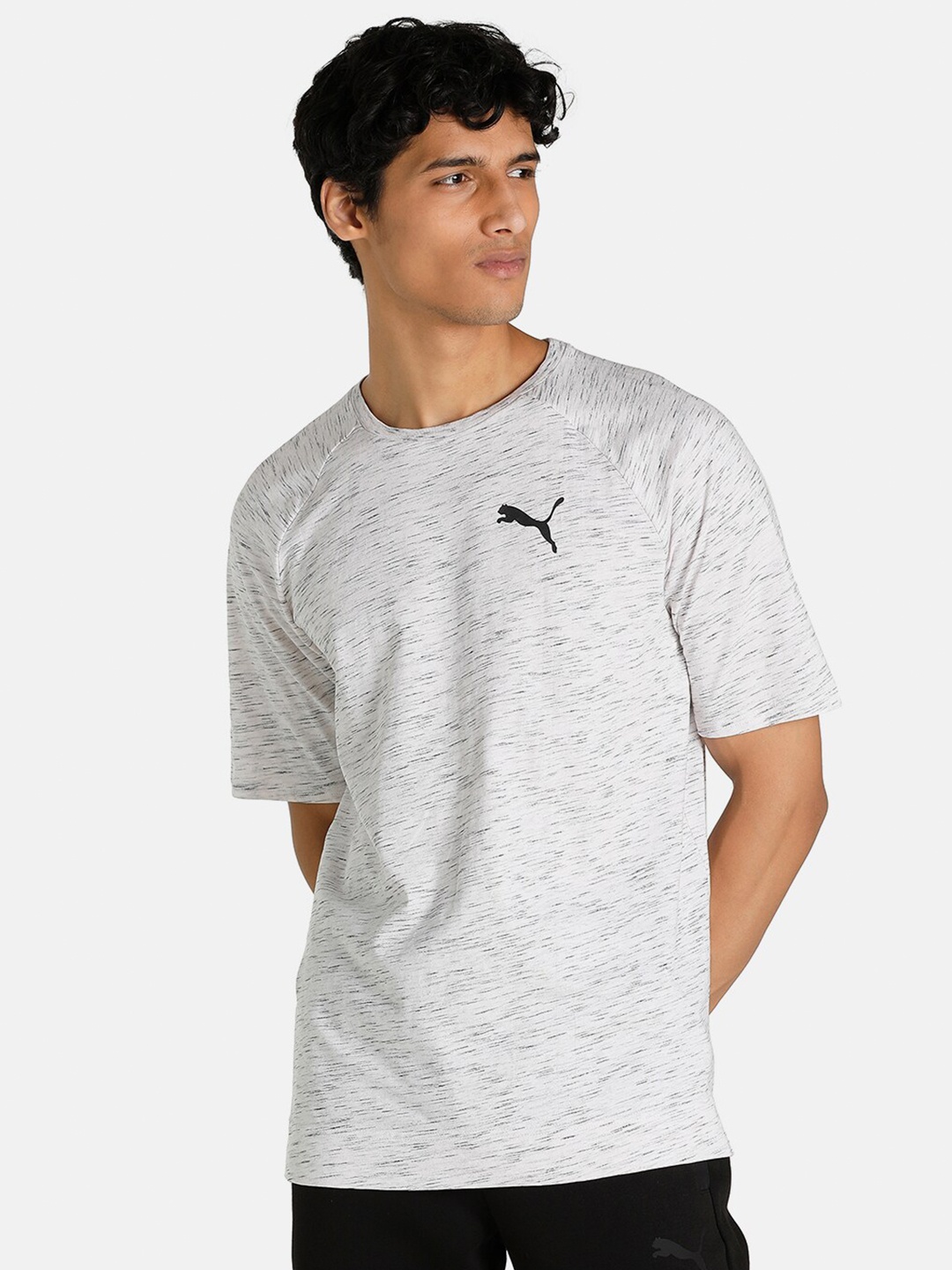 

Puma Men White Day In Motion Cotton T-shirt