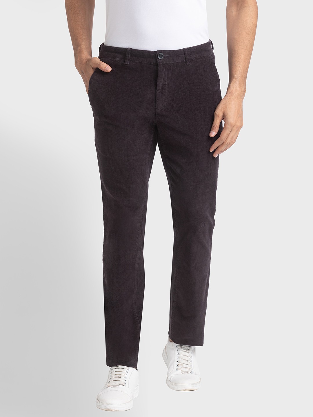

ColorPlus Men Brown Trousers