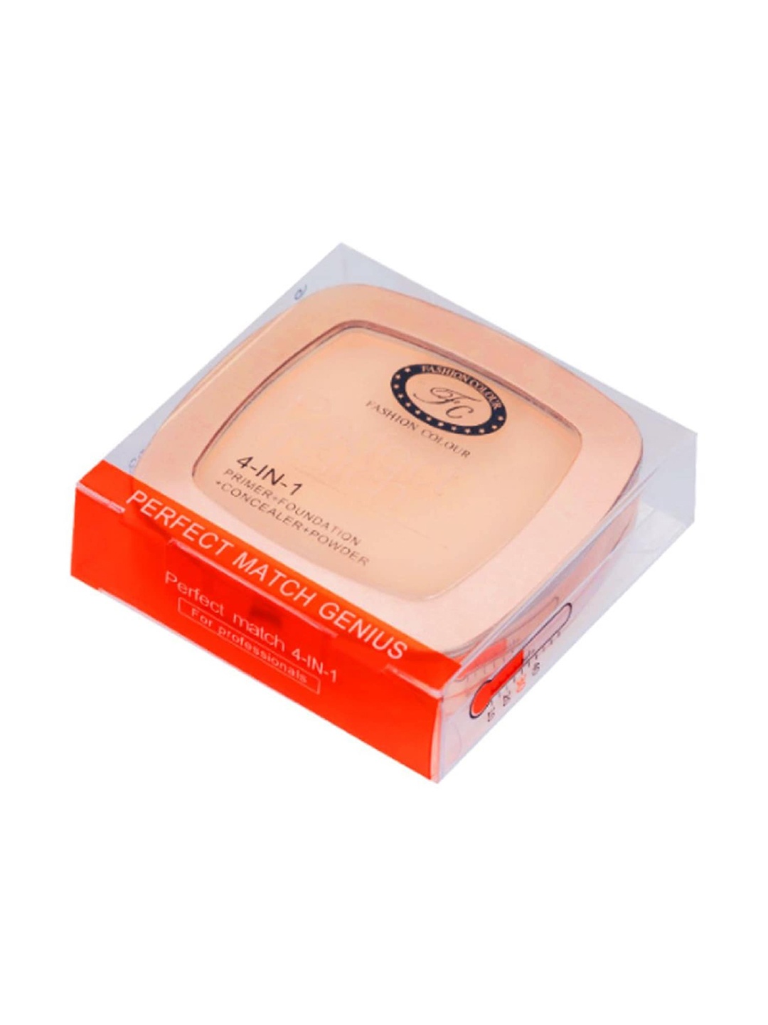 

Fashion Colour 4-In-1 Perfect Match Genius Compact 10 g - Shade 01, Nude