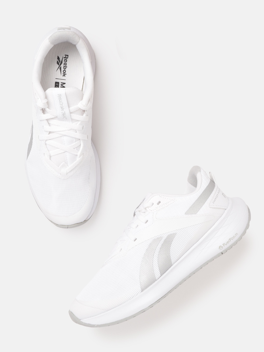 

Reebok Women White Woven Design Energen Run 2 Running Shoes