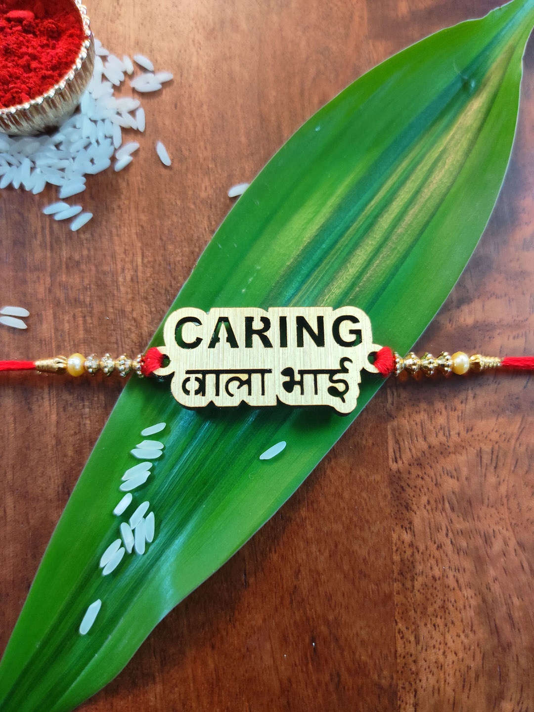 

CRAYTON Men Gold-Toned Rakhi