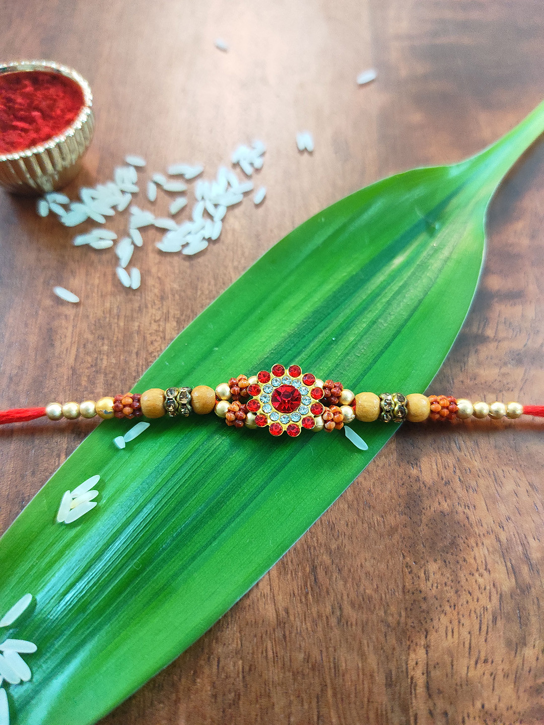 

CRAYTON Men Brown Designed Rakhi
