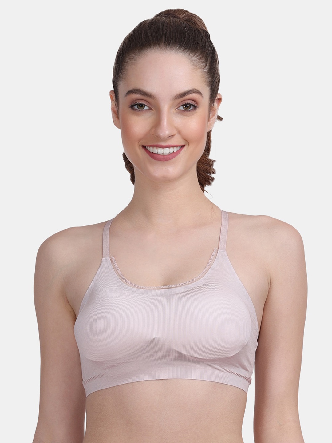 

Amour Secret Pink Lightly Padded Sports Bra