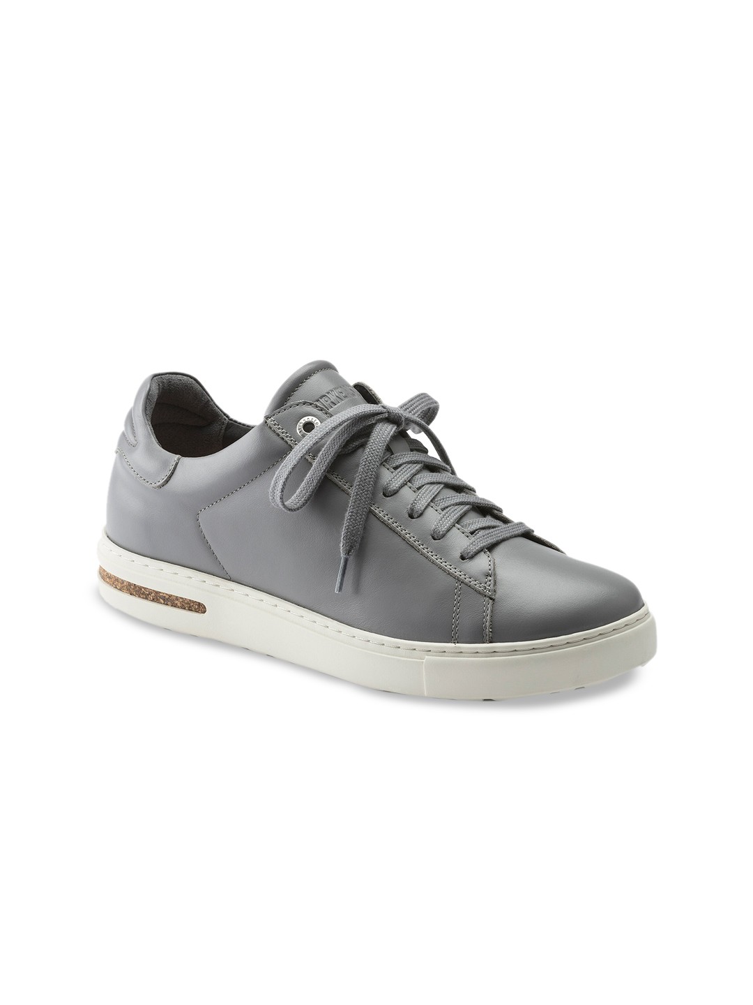

Birkenstock Bend Low Grey Regular Width Natural Leather Sneakers
