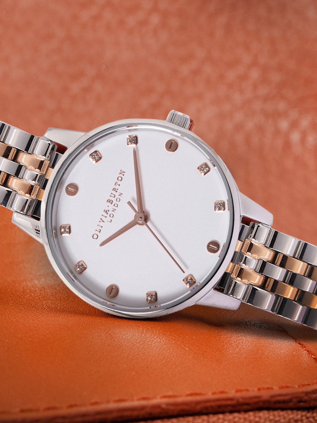 

Olivia Burton Women White Analogue Watch OB16SE24