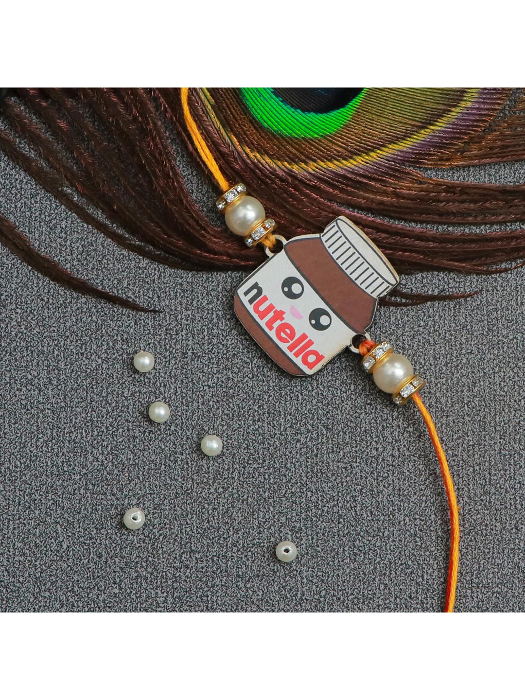 

The Magic Wand Boys Brown & White Rakhi