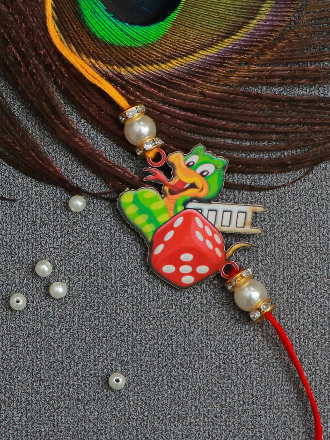 

The Magic Wand Boys Red & Green Rakhi