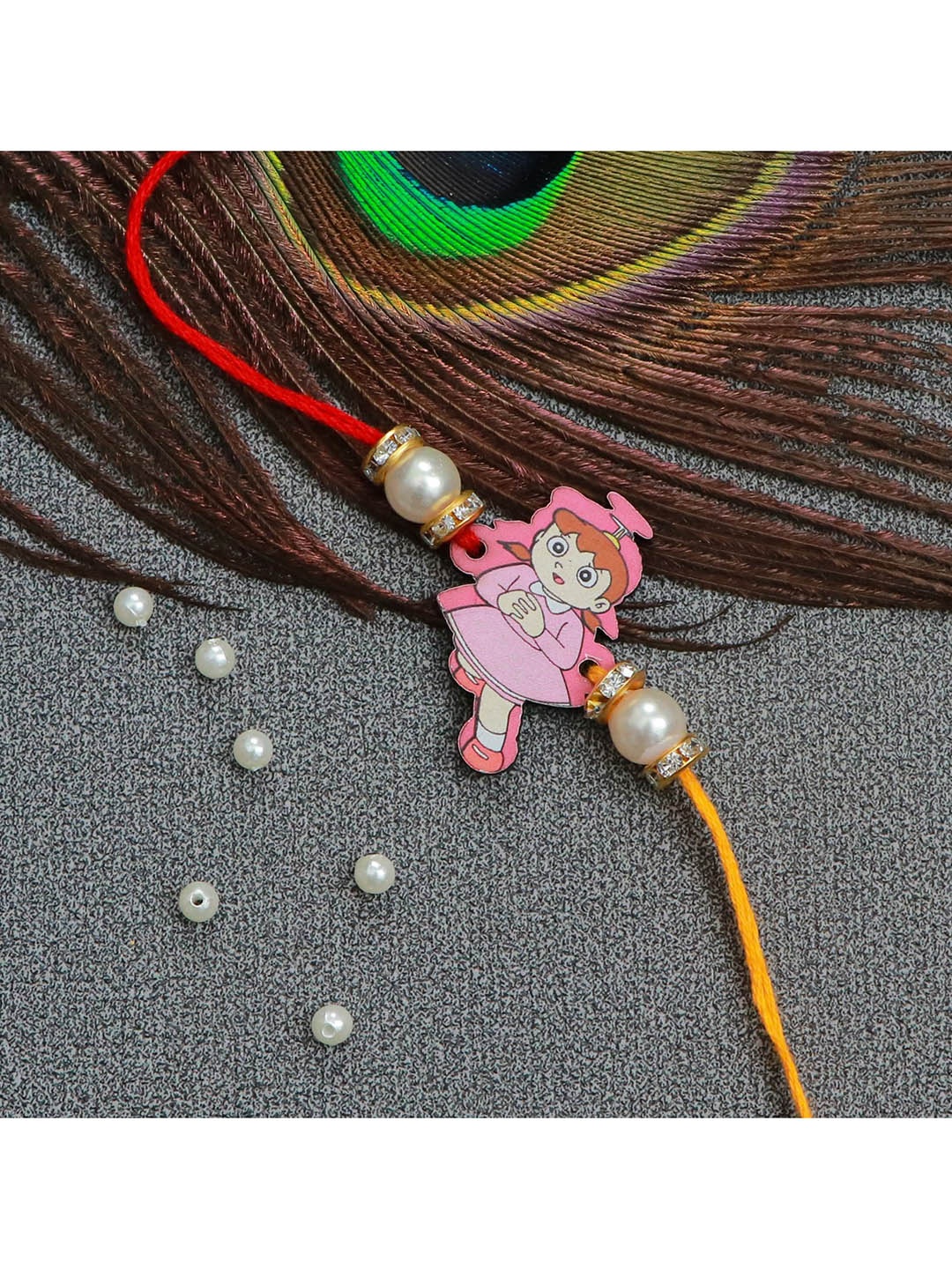 

The Magic Wand Boys Pink Chota Bheem Chinki Rakhi