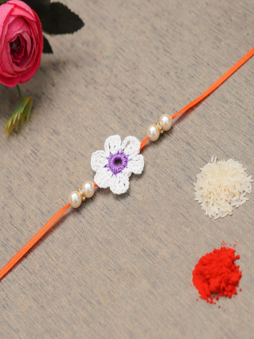 

The Magic Wand Boys Orange & White Rakhi