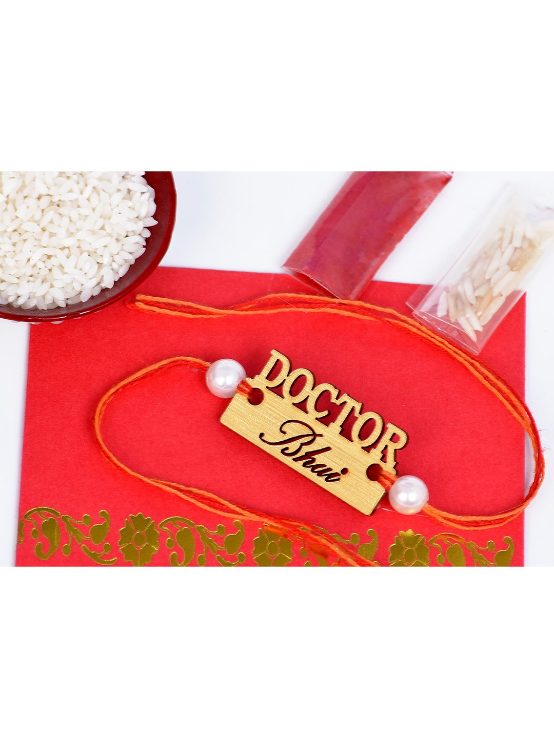 

The Magic Wand Boys Gold-Toned Rakhi
