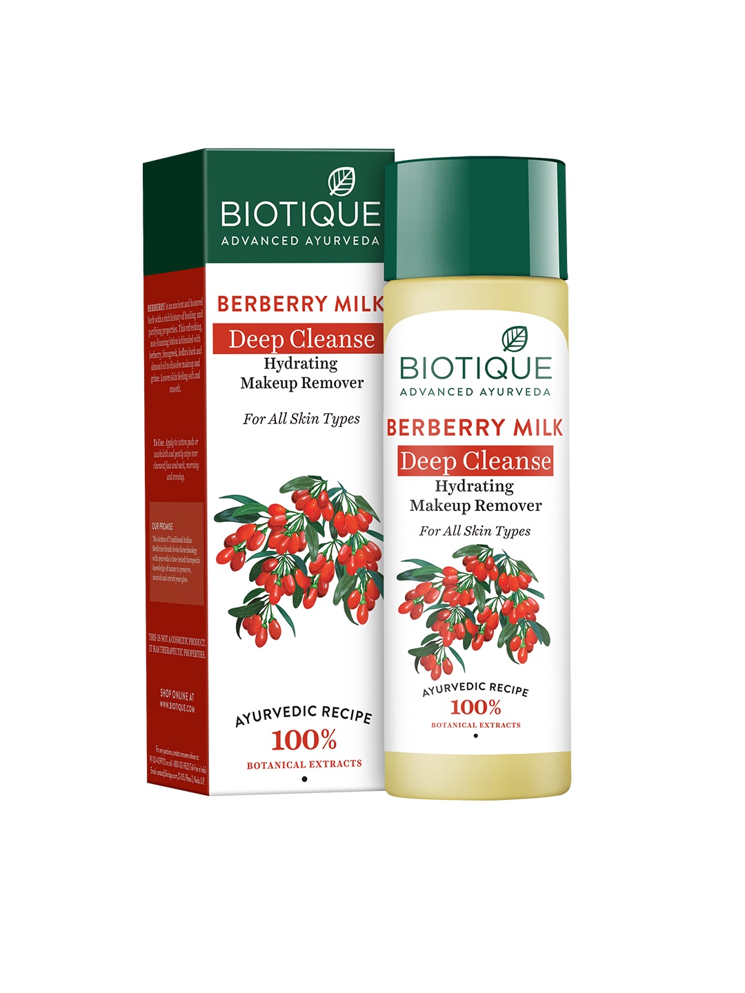 

Biotique Bio Berberry Hydrating Sustainable Cleanser 120 ml, Yellow