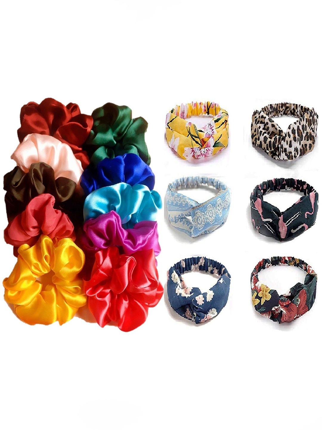 

DIAN Women Pack Of 16 Multicoloured Hair Accessories, Multi