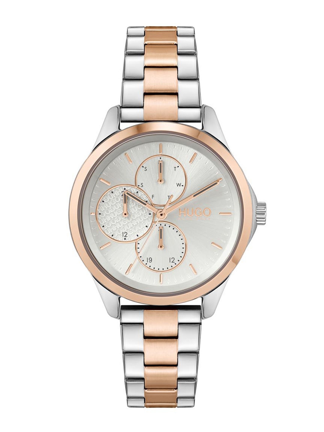 

HUGO Women Silver-Toned Fearless Analogue Watch 1540097