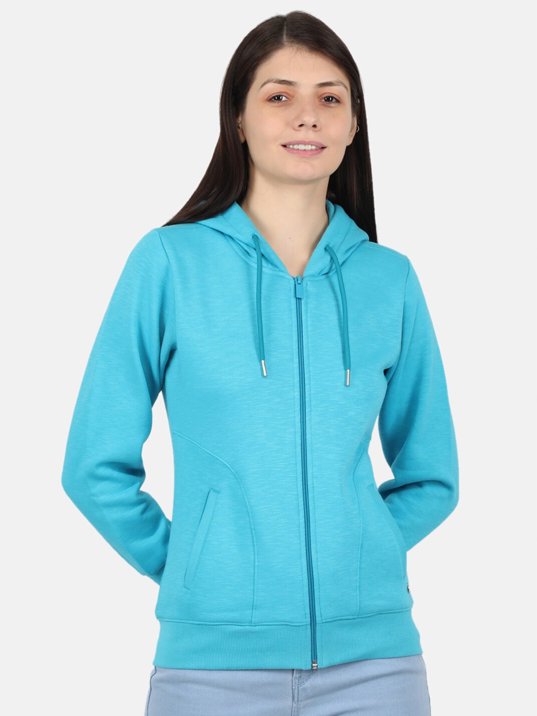 

Monte Carlo Women Blue Hooded Sweatshirt
