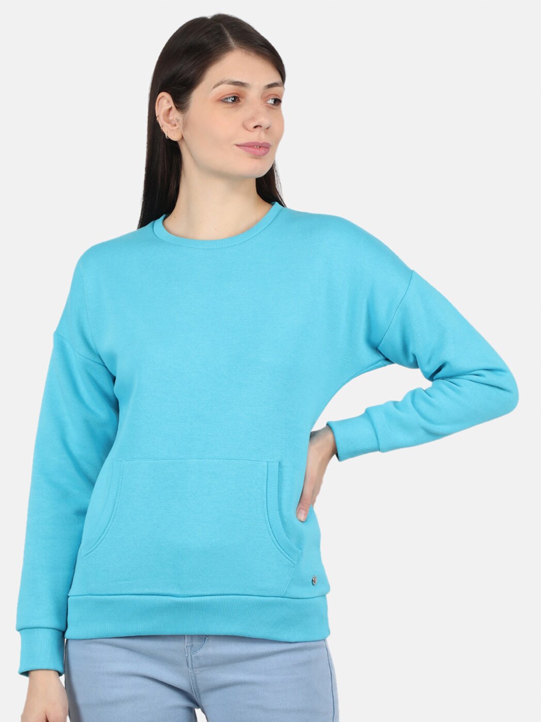 

Monte Carlo Women Blue Sweatshirt