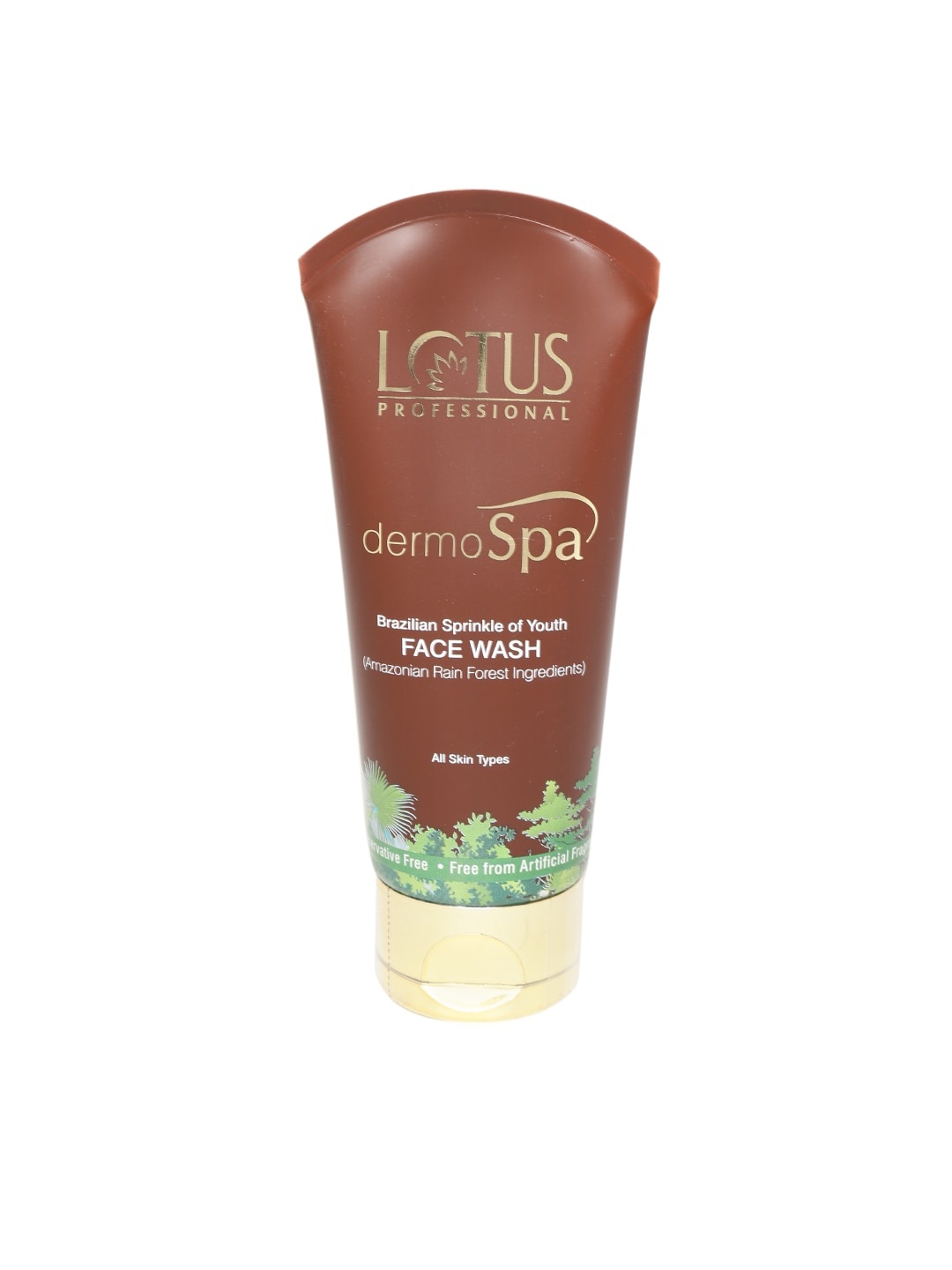 

Lotus Herbals Women DermoSpa Brazillian Sprinkle Of Youth Face Wash 80 gm, Brown