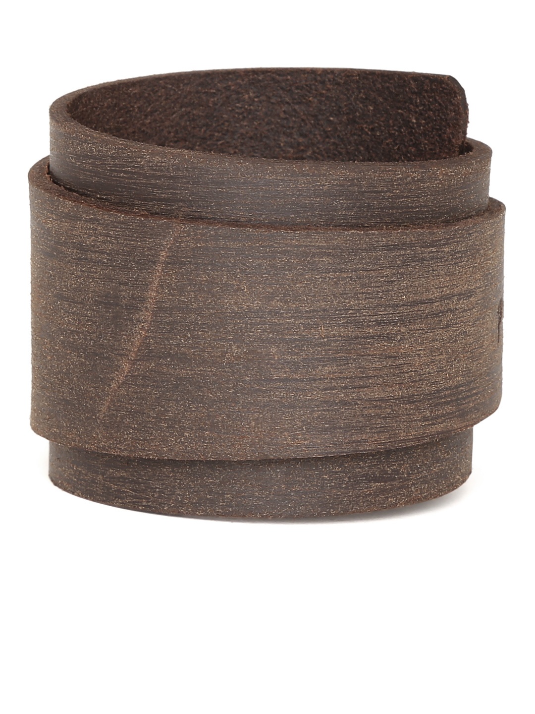 

PUNK Men Brown Leather Bracelet
