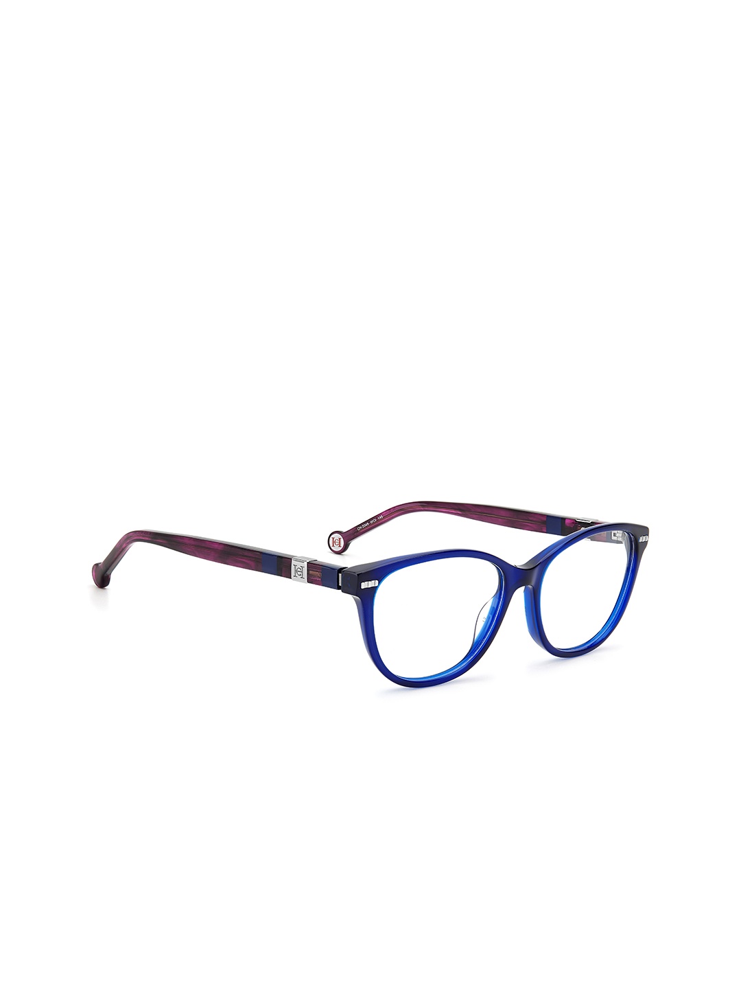 

Carolina Herrera Unisex Blue Full Rim Round Frames