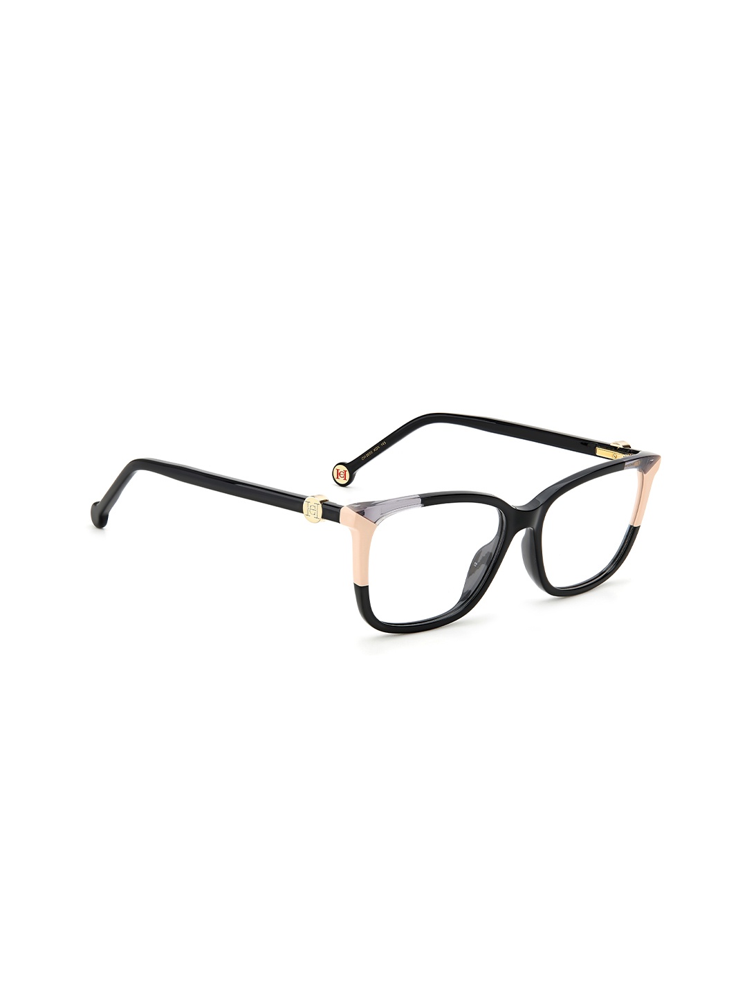 

Carolina Herrera Unisex Black Full Rim Rectangle Frames